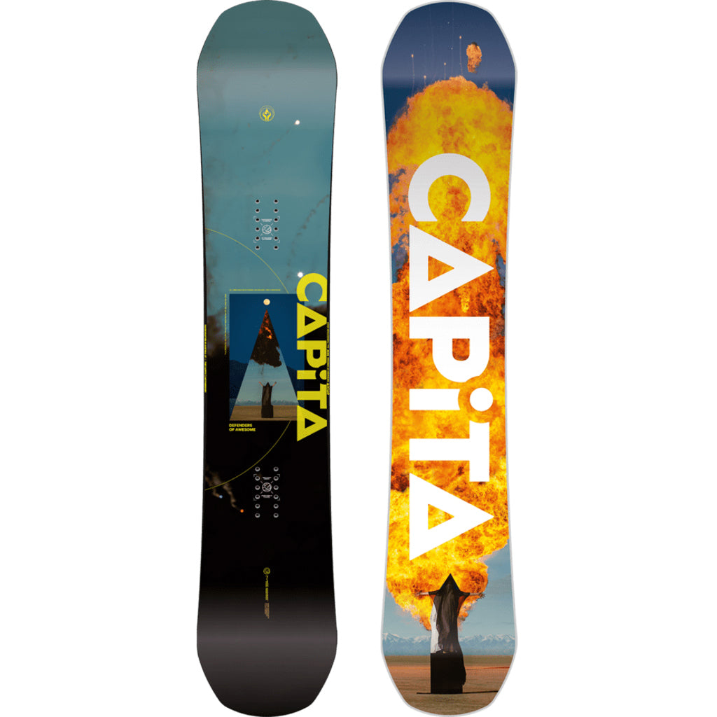 Capita Defenders Of Awesome Wide Snowboard Mens 2025