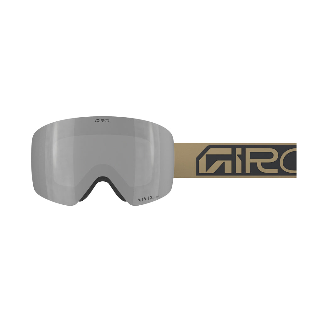 Contour-Giro ski goggles with a metallic lens on a white background