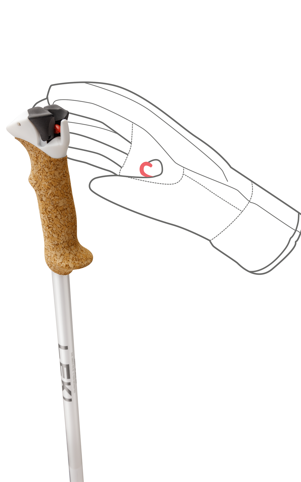 Leki Stella S Adult Ski Poles 2026