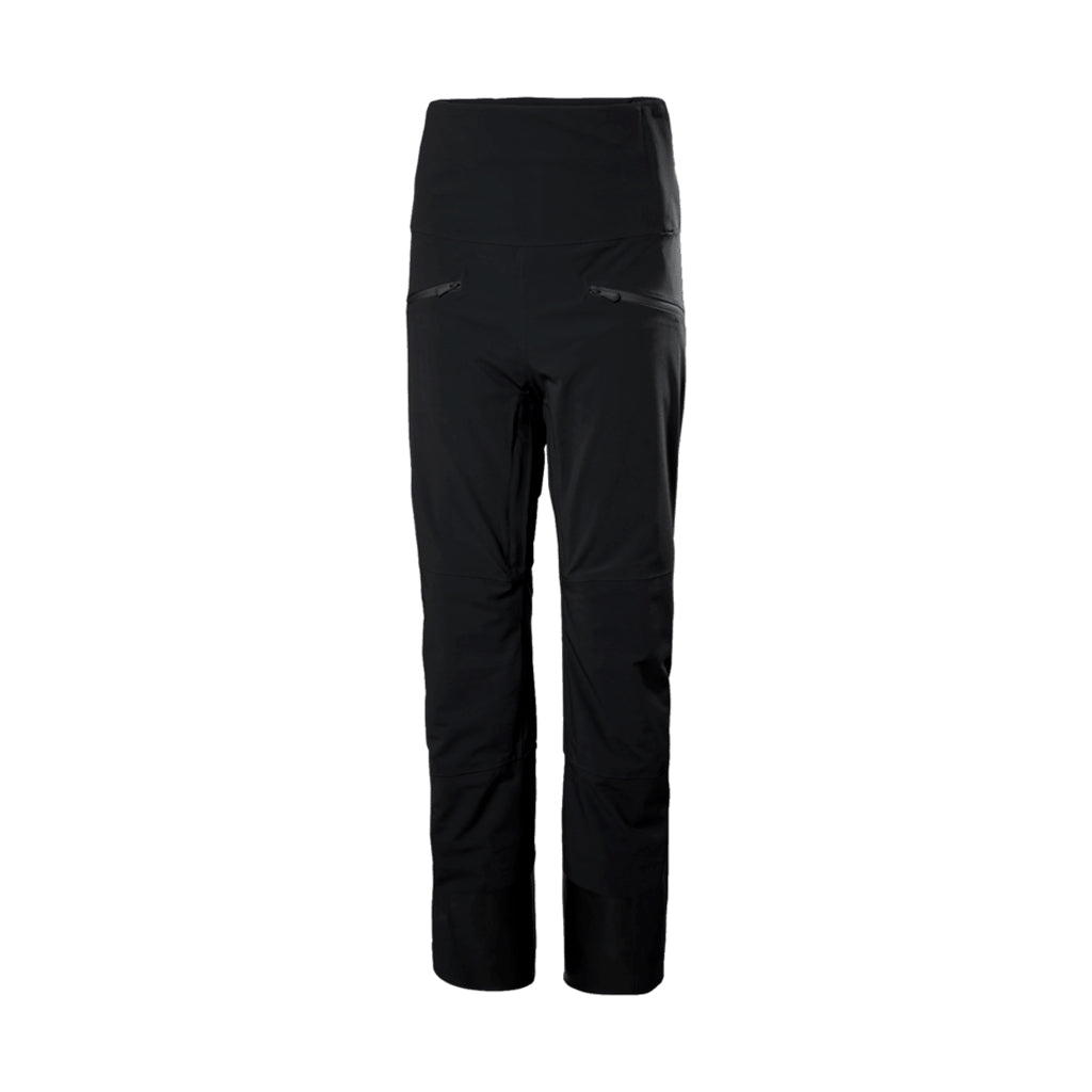 Alphelia Hi Waist Ins Pant-Black pants on a white background