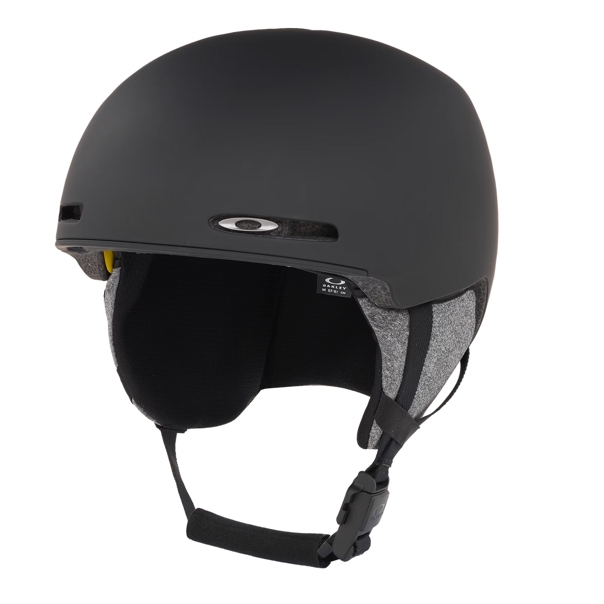 MOD1MIPSRF-Black helmet with Oakley logo on a white background