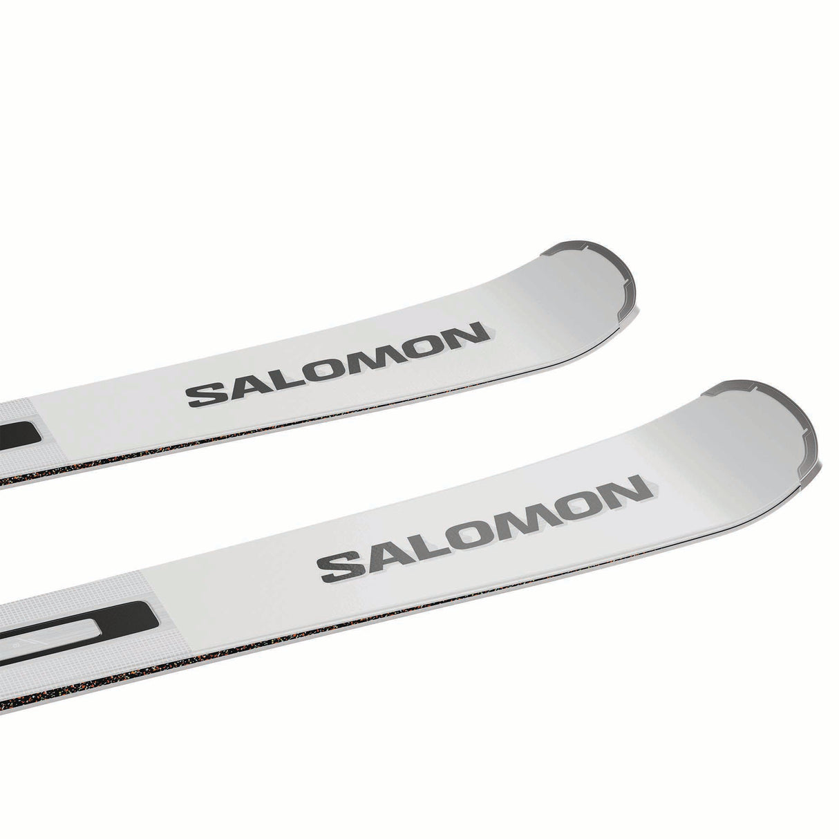 ADDIKTPRO76MI12GW-Pair of Salomon skis with colorful design on a white background