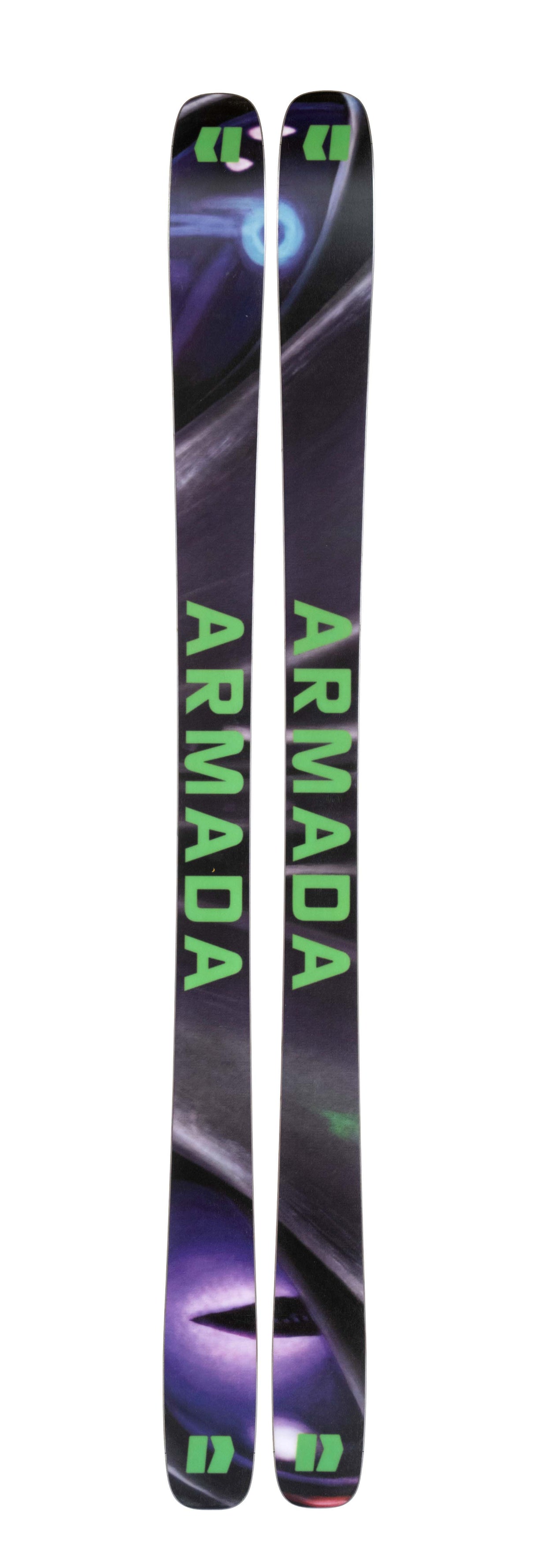 ARV94Madsteez- Multicolored ski on a white background