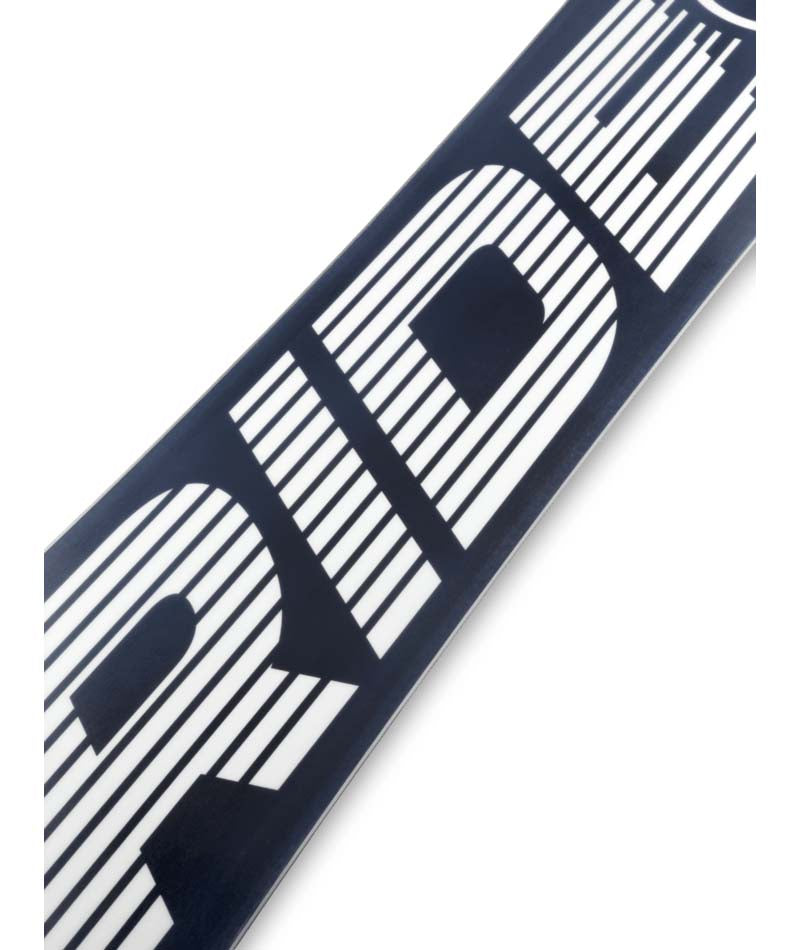 Agenda- Black and grey snowboard on a white background