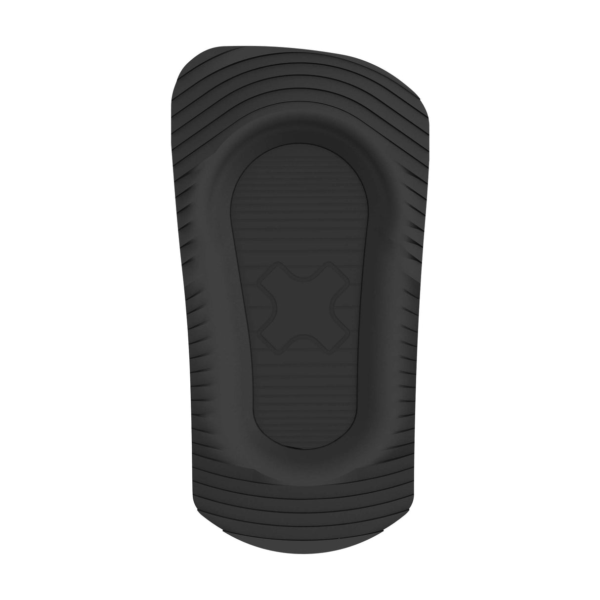 BMX-Black snowboard binding on a white background
