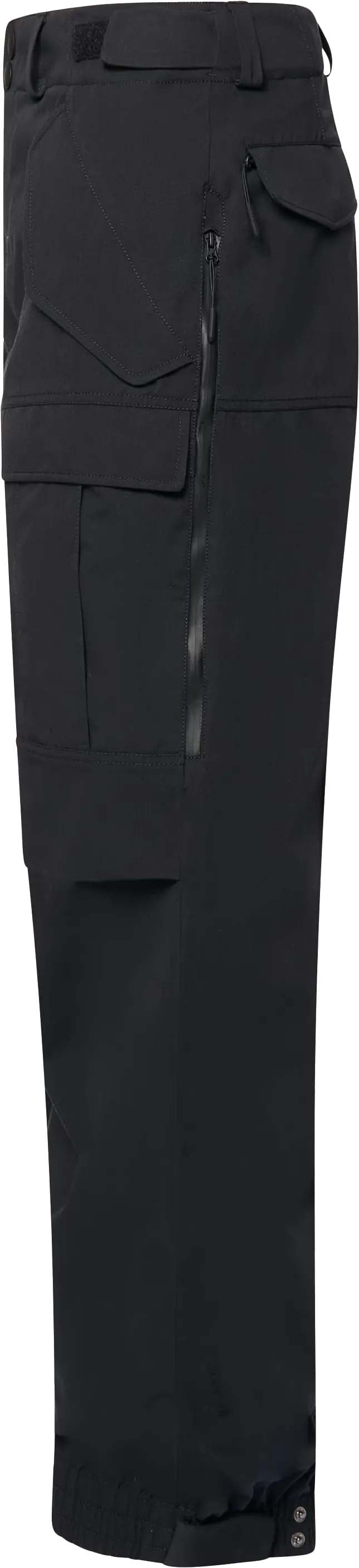 MBaldfaceShellPant-Black ski pants on a white background