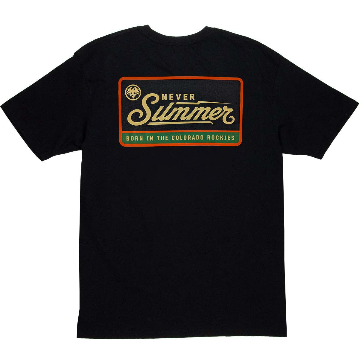Never Summer Born in CO Adult S/S Tee (SSBORN) 2027