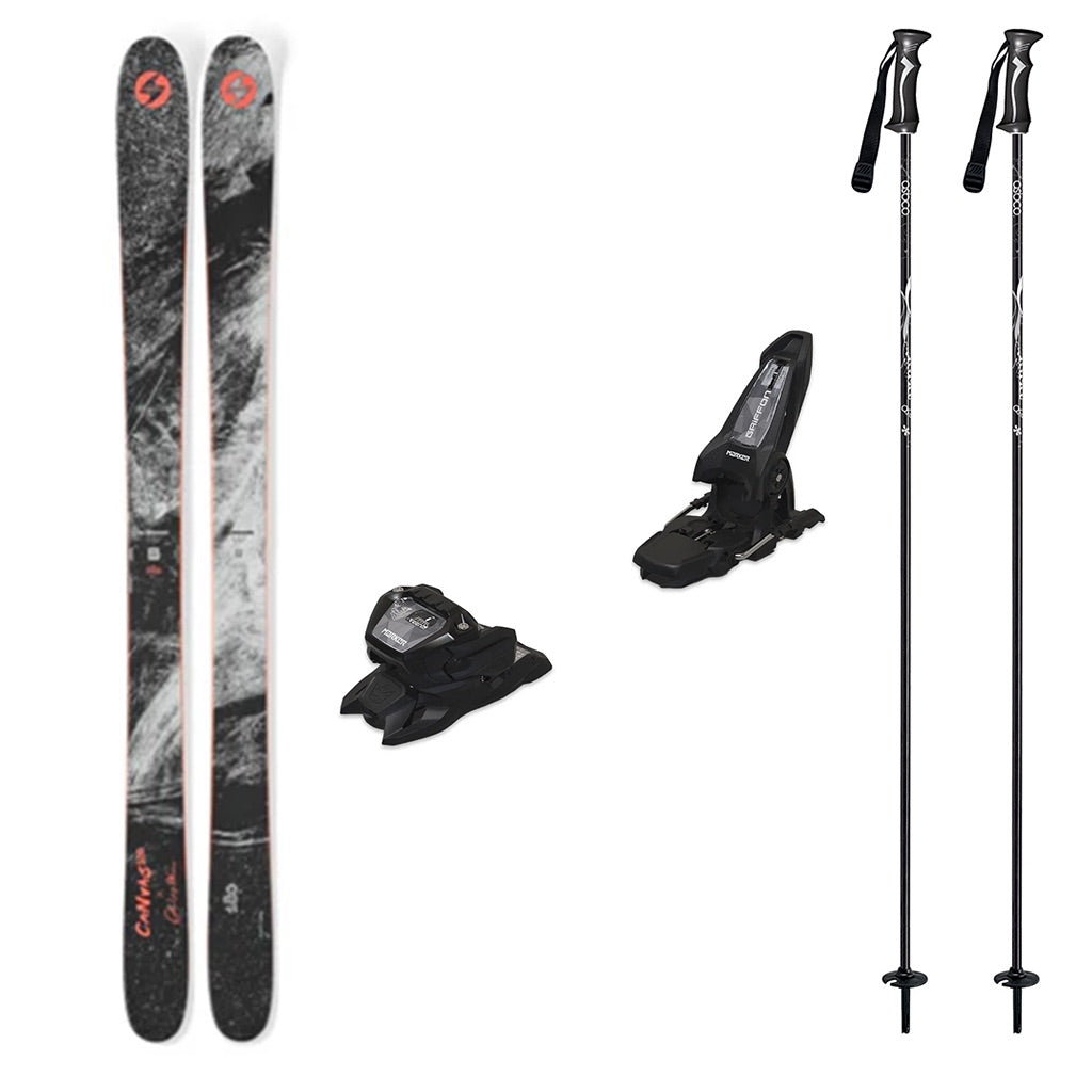 Blizzard Canvas 100 Mens Skis 2027 with Griffon 13 Bindings Ski Package