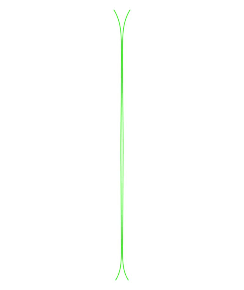 Captis- Green sidewalls shown on a white background
