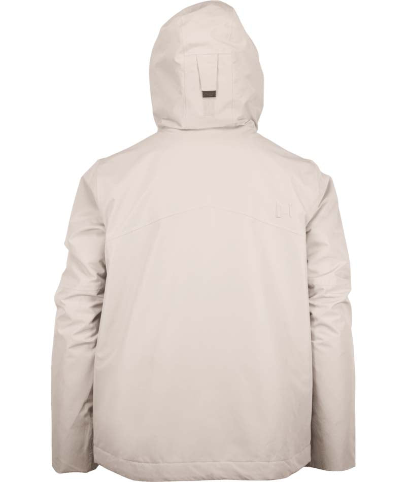 ChromaJacket- Cream jacket on a white background