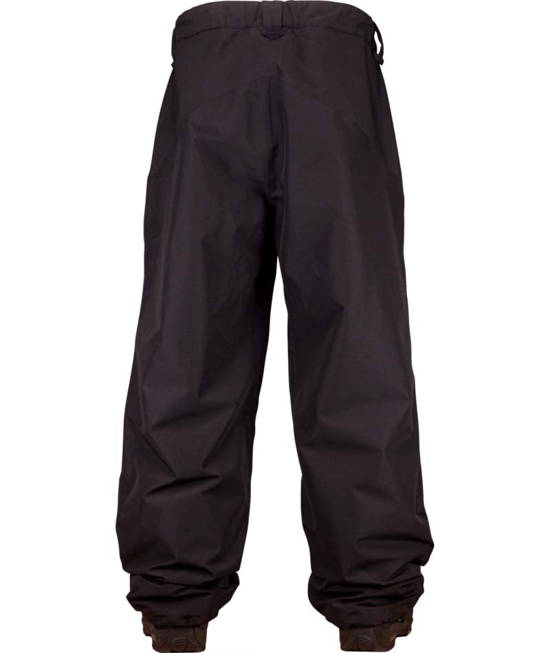 ChromaPant- Black snow pants on a white background