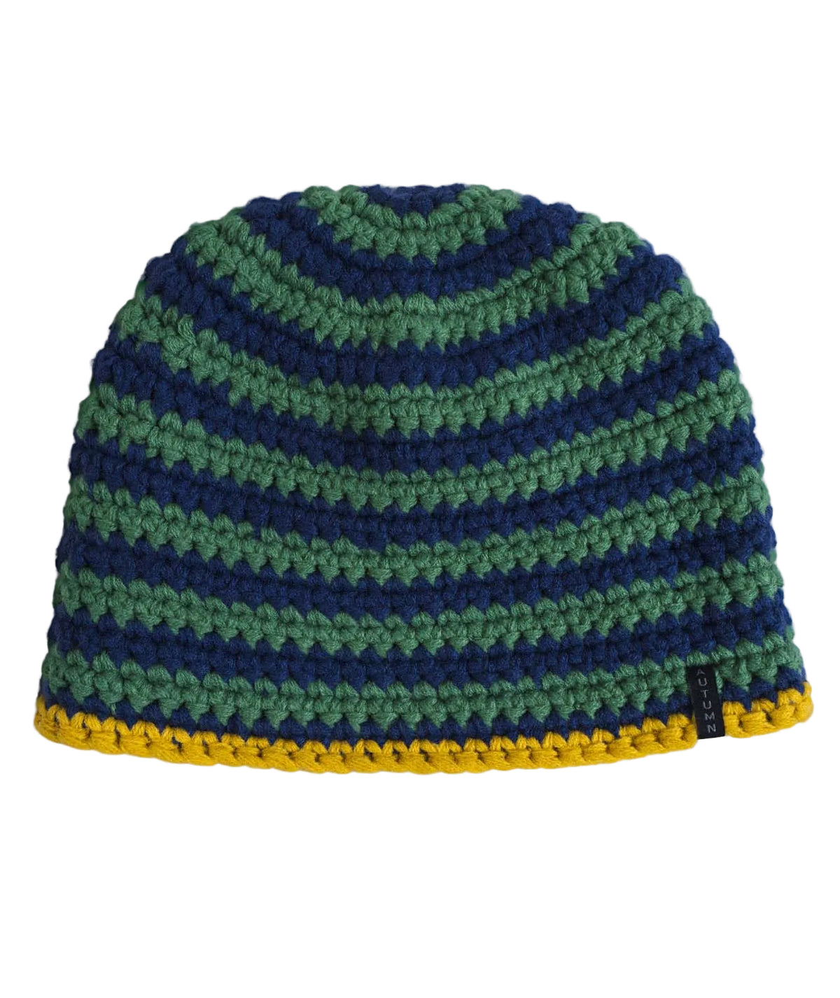 CrochetBeanie- Beanie on a white background