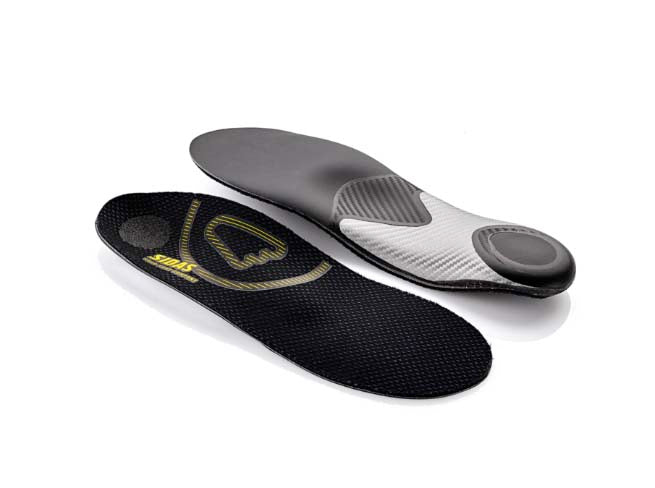 CustomWinterProMesh- Two shoe insoles shown on a white background
