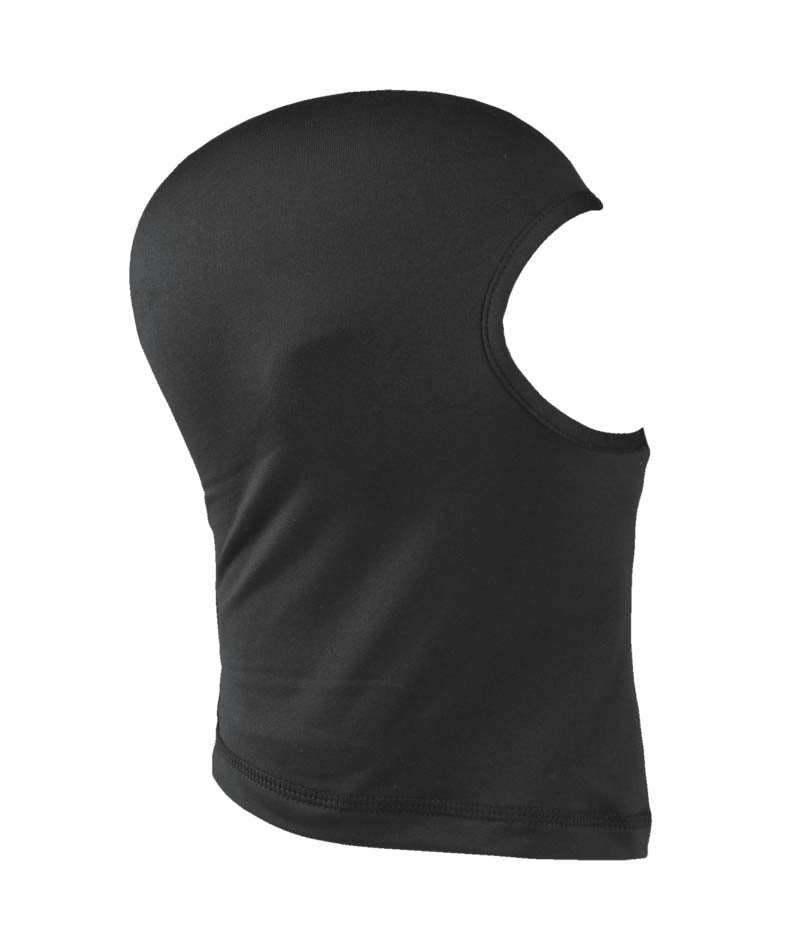 DynamaxBalaclava- Black balaclava shown on a white background