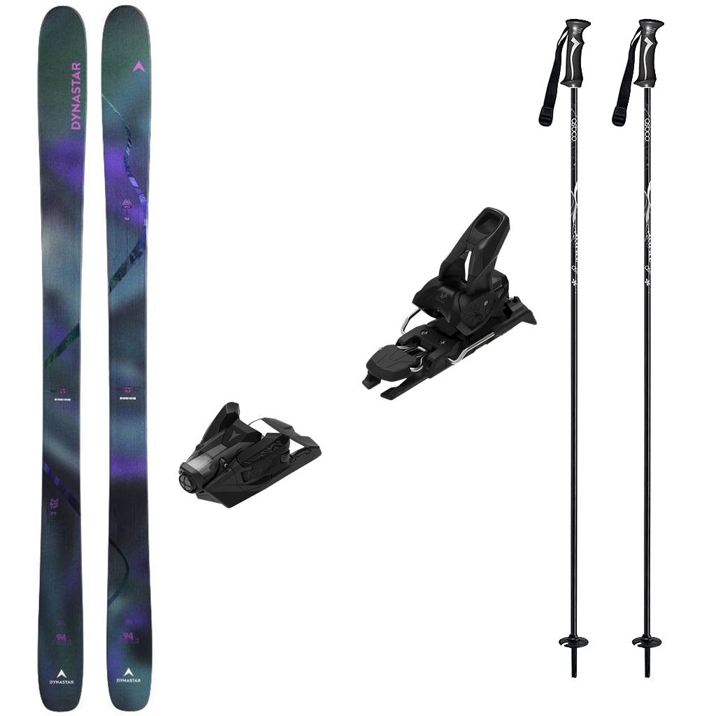 Dynastar M-Free 94 Mens Skis 2027 with Strive 14 Bindings Ski Package
