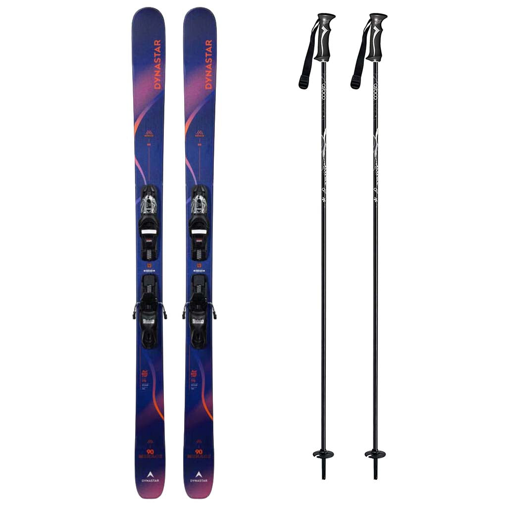 Dynastar M-Menace 90 Kids Skis 2027 with Xpress 11 System Bindings Ski Package