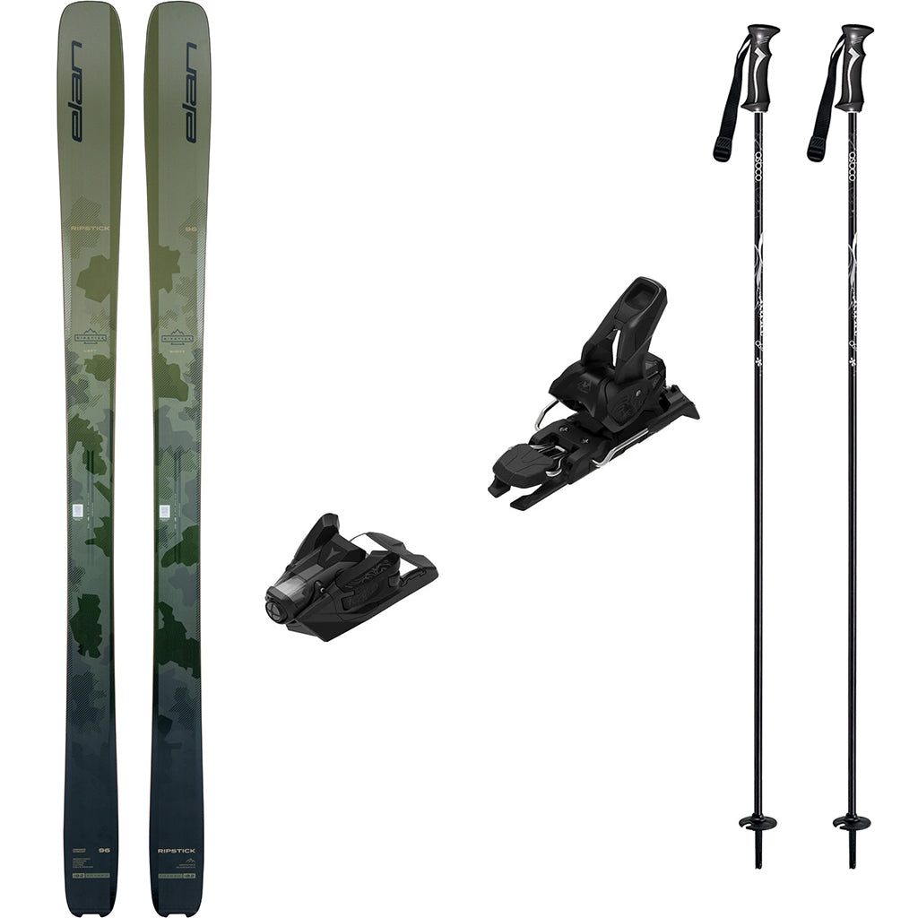 Elan Ripstick 96 Skis 2027 with Strive 12 Bindings Ski Package