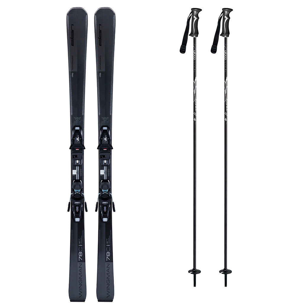 Elan Wingman 78 C Skis 2027 with ShiftX EL 10.0 System Bindings Ski Package