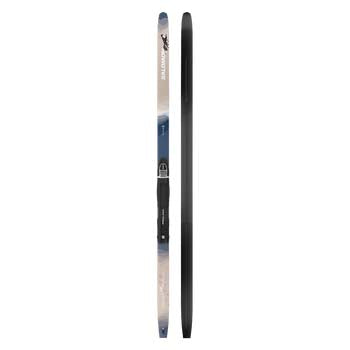 EscapeGripJr.-Two skis with a gradient design on a white background
