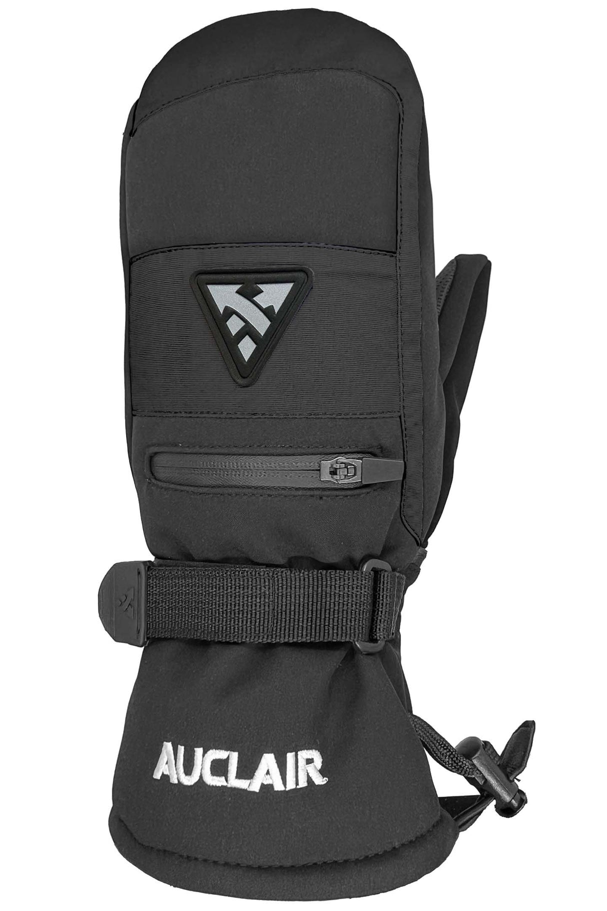 ExplorerMitt-Black mitt on a white background