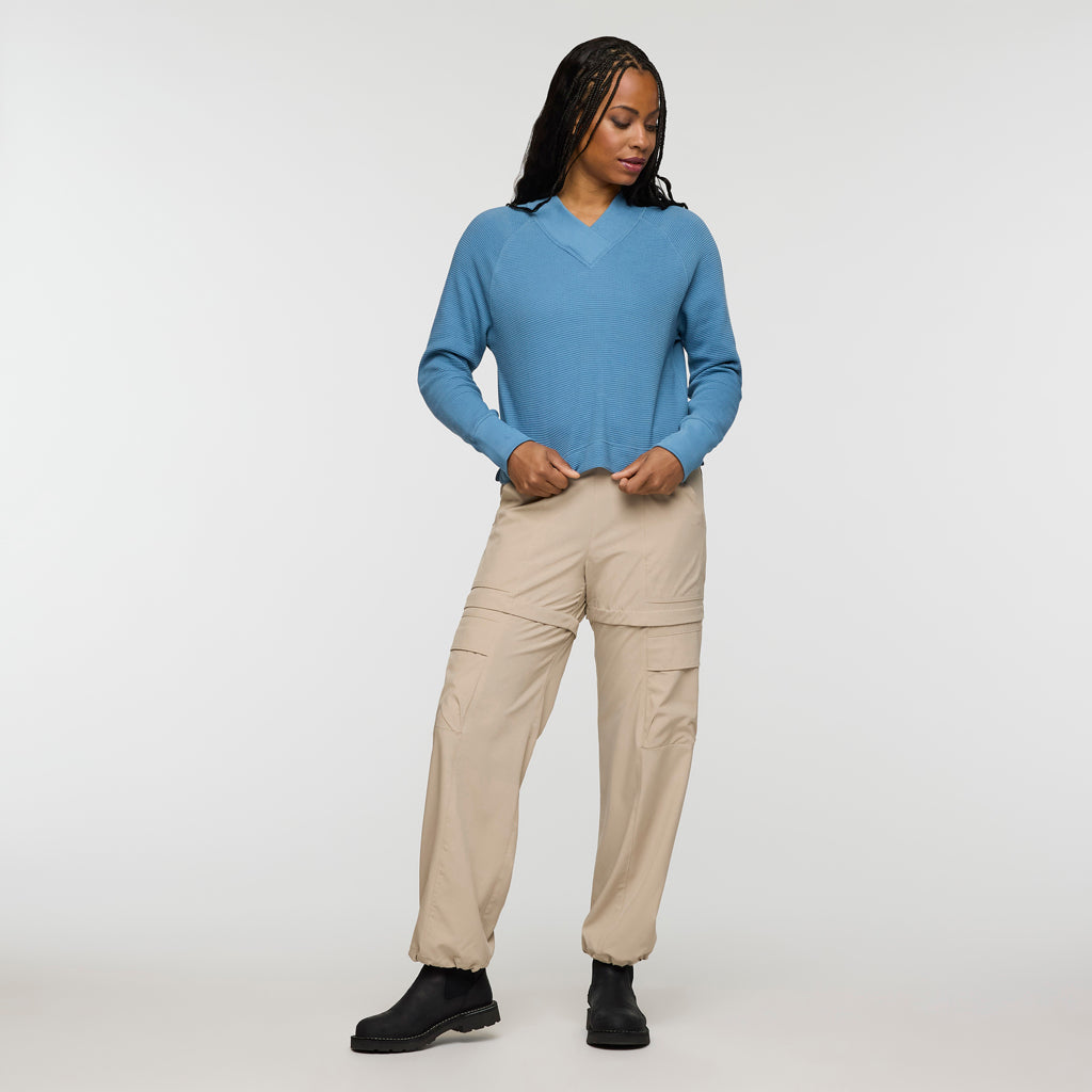 Cotopaxi Atajo Long-Sleeve Waffle V-Neck Womens 2026