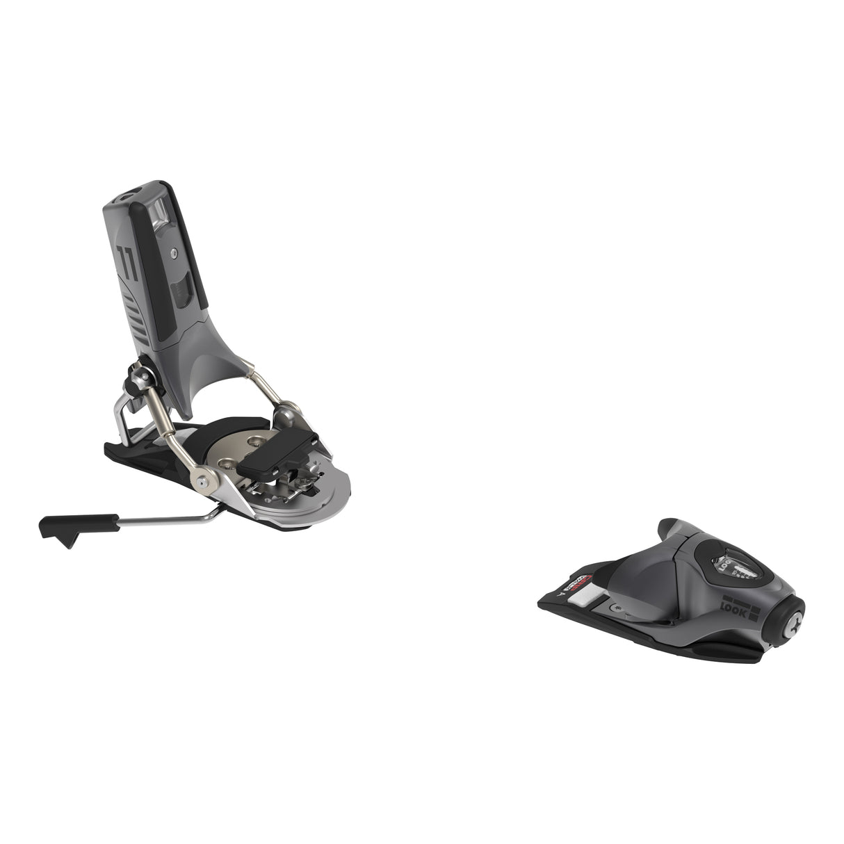 Pivot 2.0 11-Pair of ski bindings on a white background