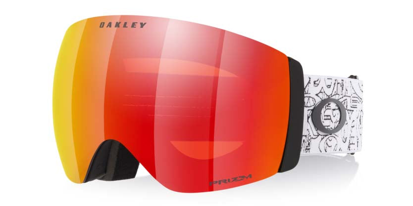 FlightDeckProL-Oakley goggles with Prizm lens on a white background