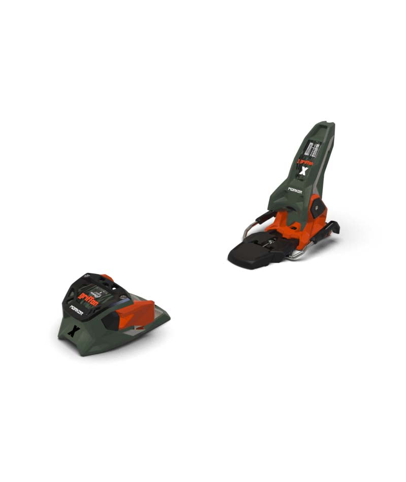 GriffonX13- Ski binding on a white background