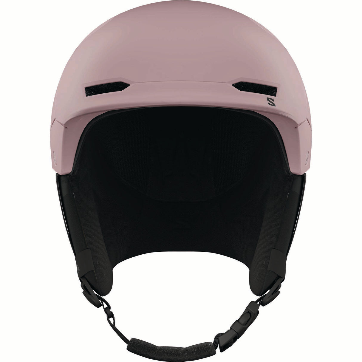 HUSKPROMIPS-Purple helmet with black interior and visible brand logo on a white background