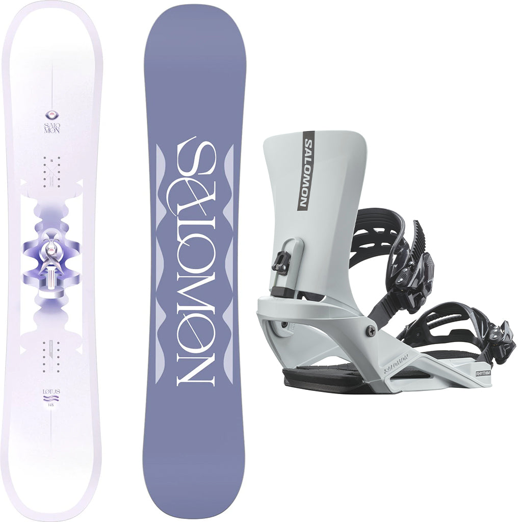 Salomon Lotus with Salomon Rhythm Womens Snowboard Package 2026