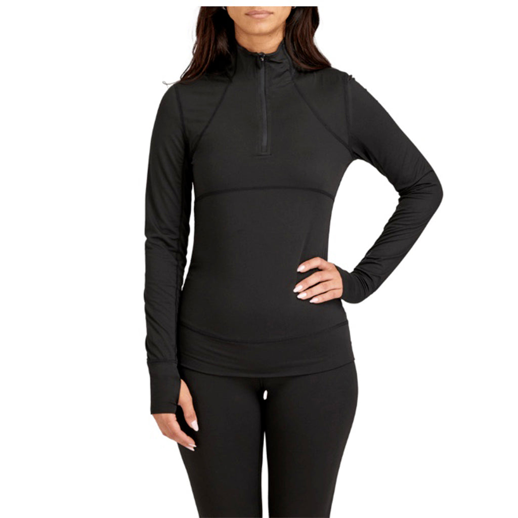 Terramar Cloud Nine 2.0 Womens 1/4 Zip Baselayer Top