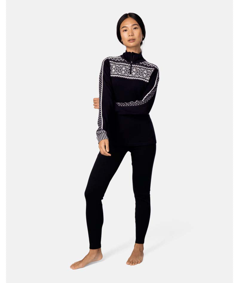 InesPant-Black leggings on a white background