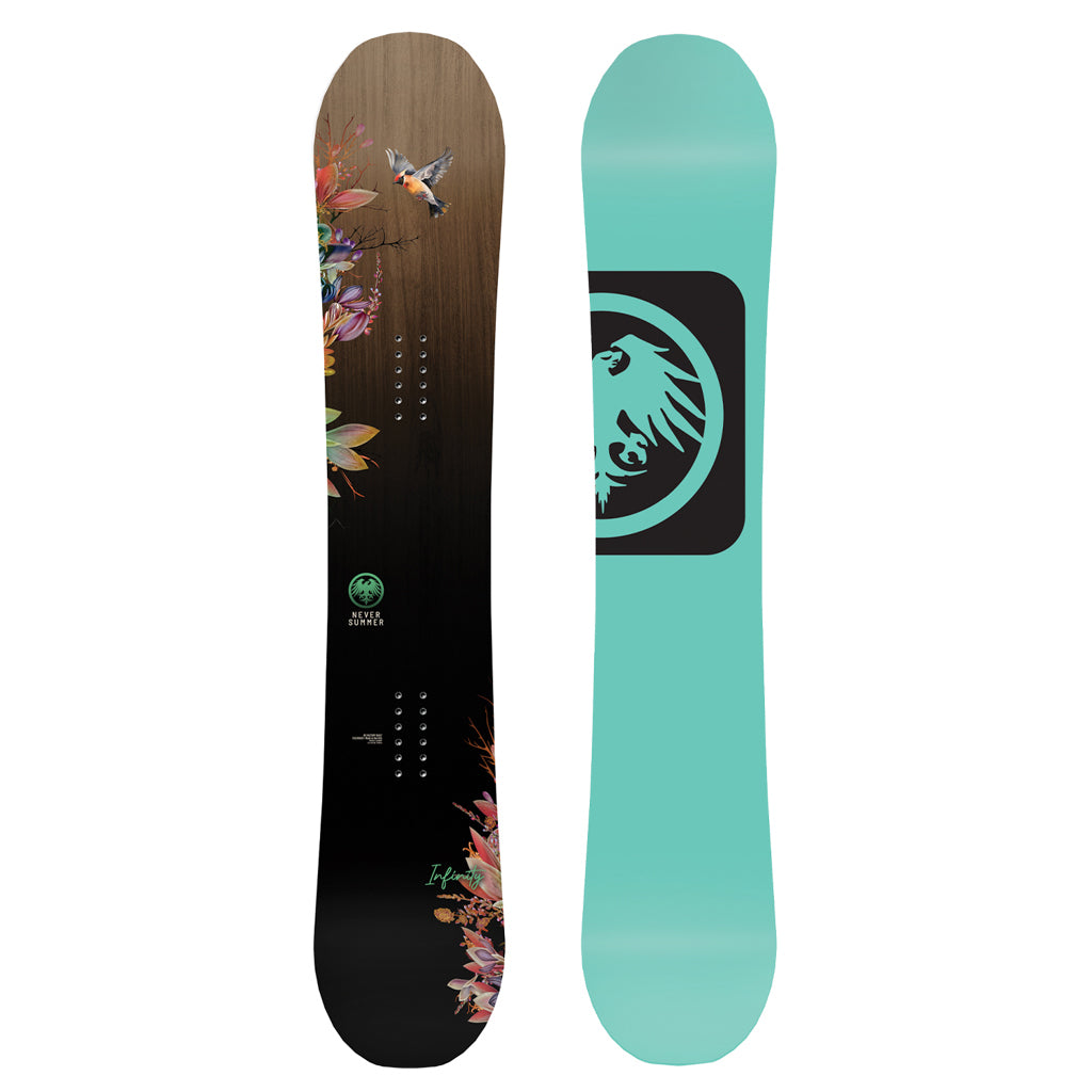 Never Summer Infinity Snowboard Womens 2025