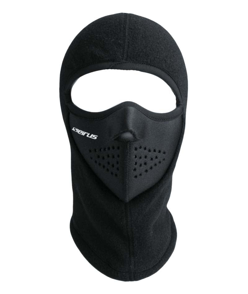 JuniorComboClava- Black balaclava shown on a white background