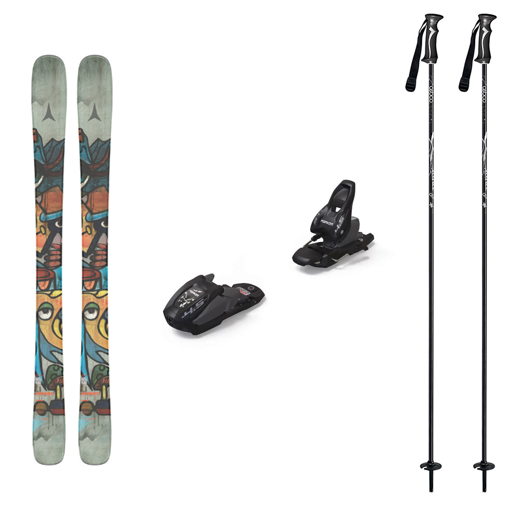 Atomic Bent Jr. with Marker 4.5 Junior Ski Package 2026