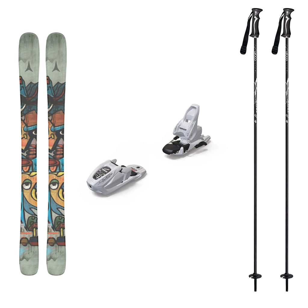 Atomic Bent Jr. with Marker 4.5 Junior Ski Package 2026