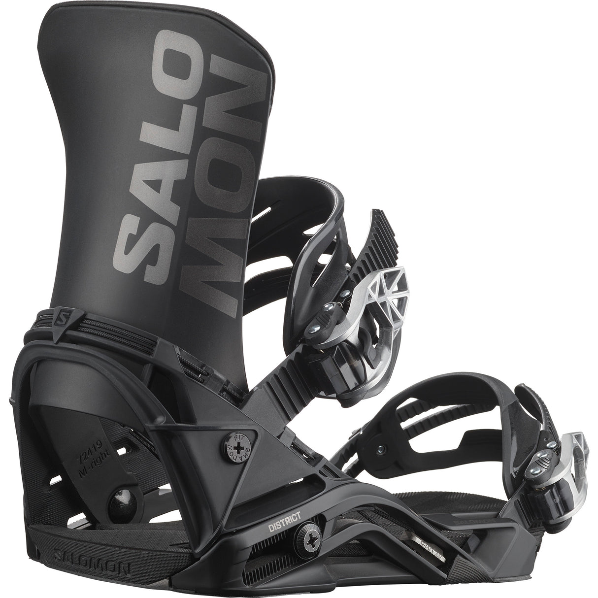 Salomon District Mens Snowboard Bindings 2026
