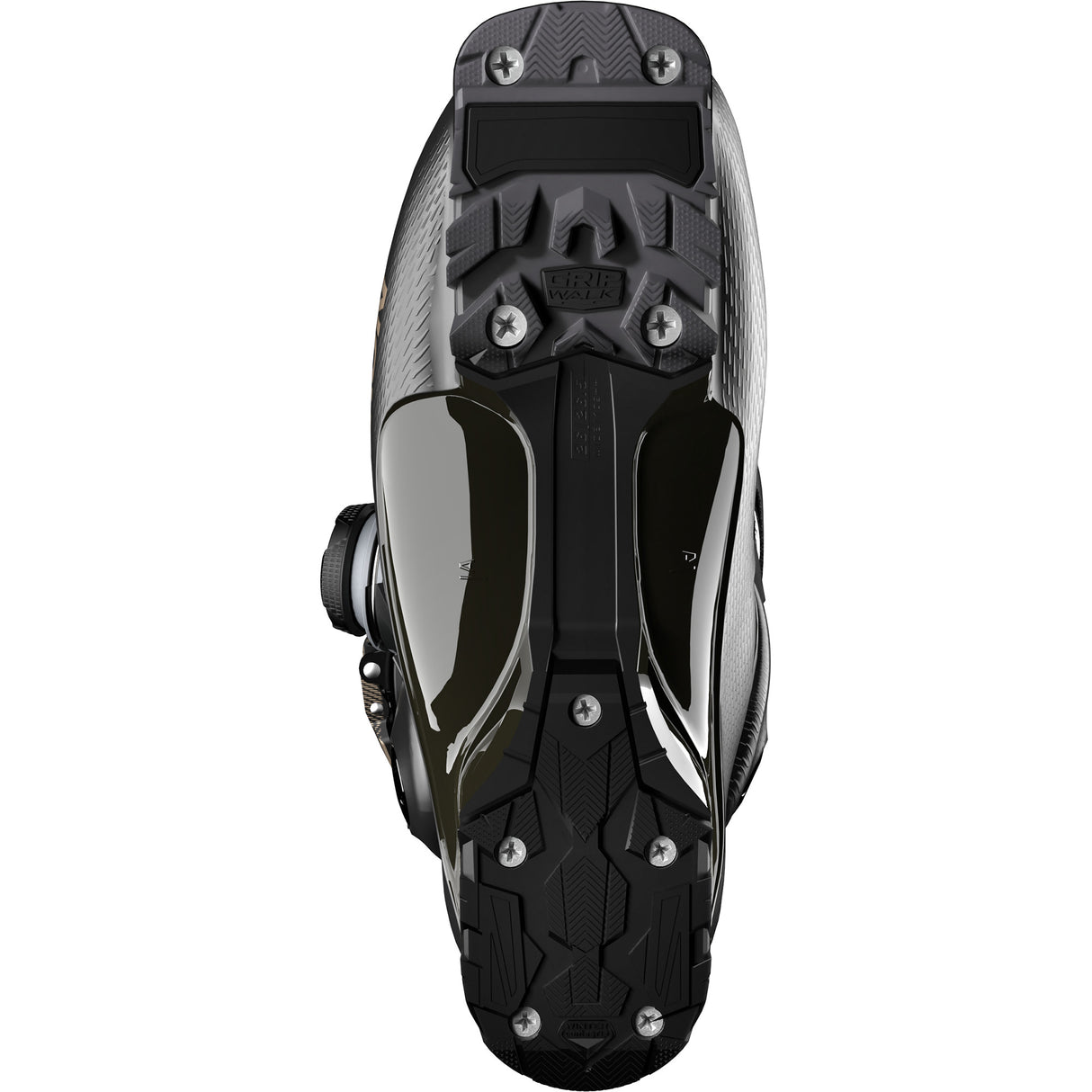 S/Pro Delta BOA 100- A Salomon S/Pro Delta BOA 100 GW Men's ski boot in black color featuring the BOA Fit System.