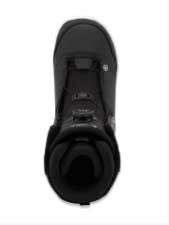 LassoJr.- Black snowboard boot on a white background
