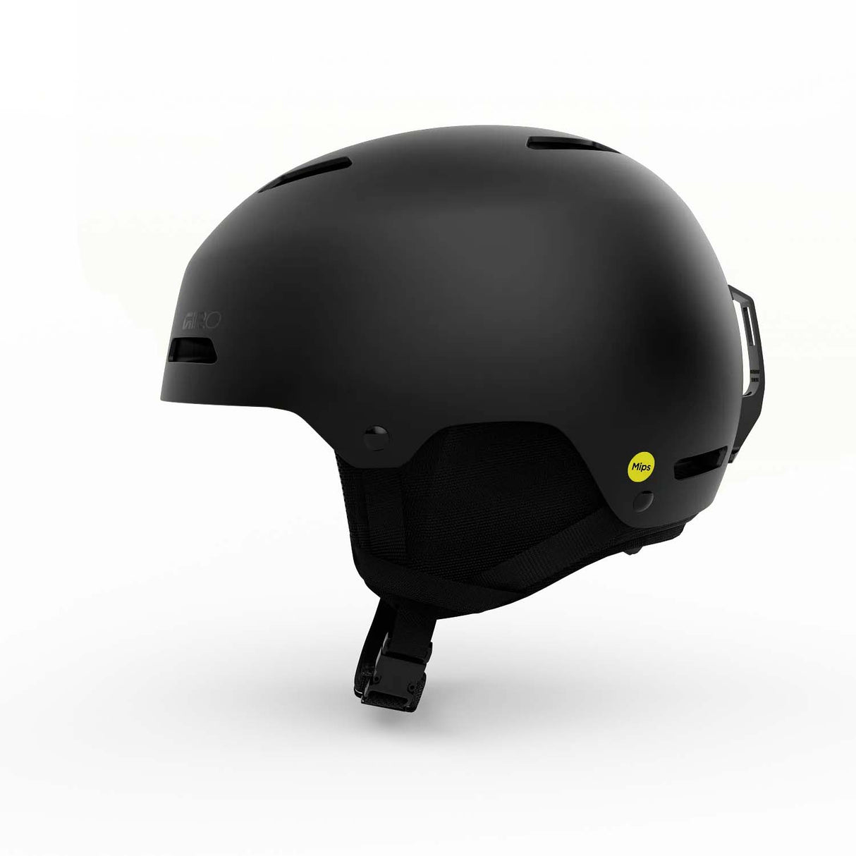 LedgeFSMIPS-Black helmet with a visible brand logo on a white background