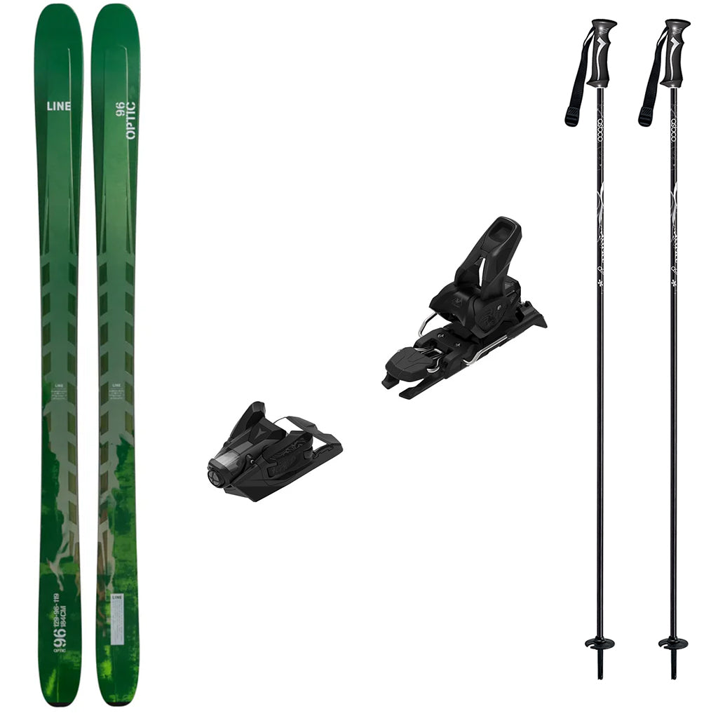 Line Optic 96 Skis 2027 with Strive 12 Bindings Ski Package