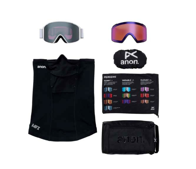 M4S Goggle- Ski goggle on a white background