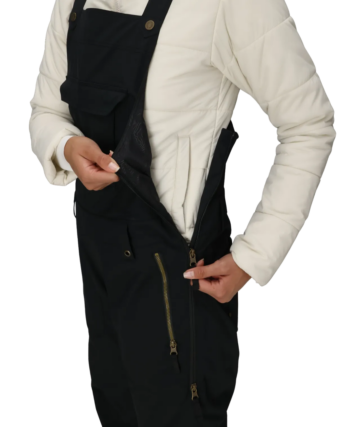 686 Black Magic Insulated Bib (M5WN426) Womens 2026