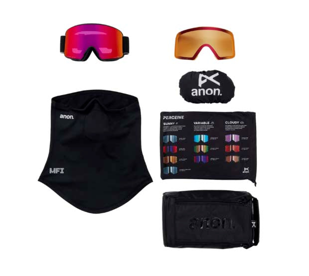 M6 Goggle- Ski goggle on a white background