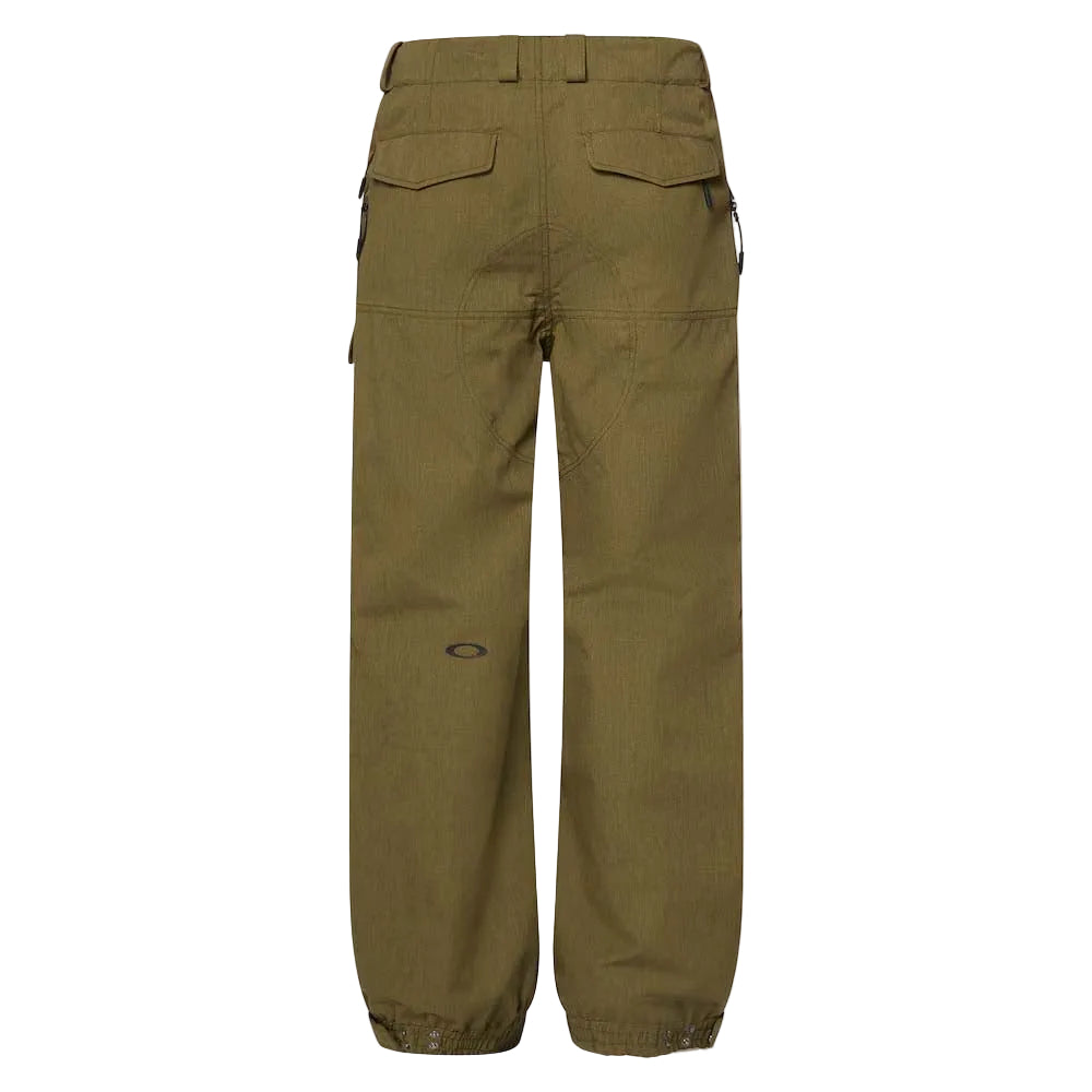 MBaldfaceShellPant-Army green ski pants on a white background