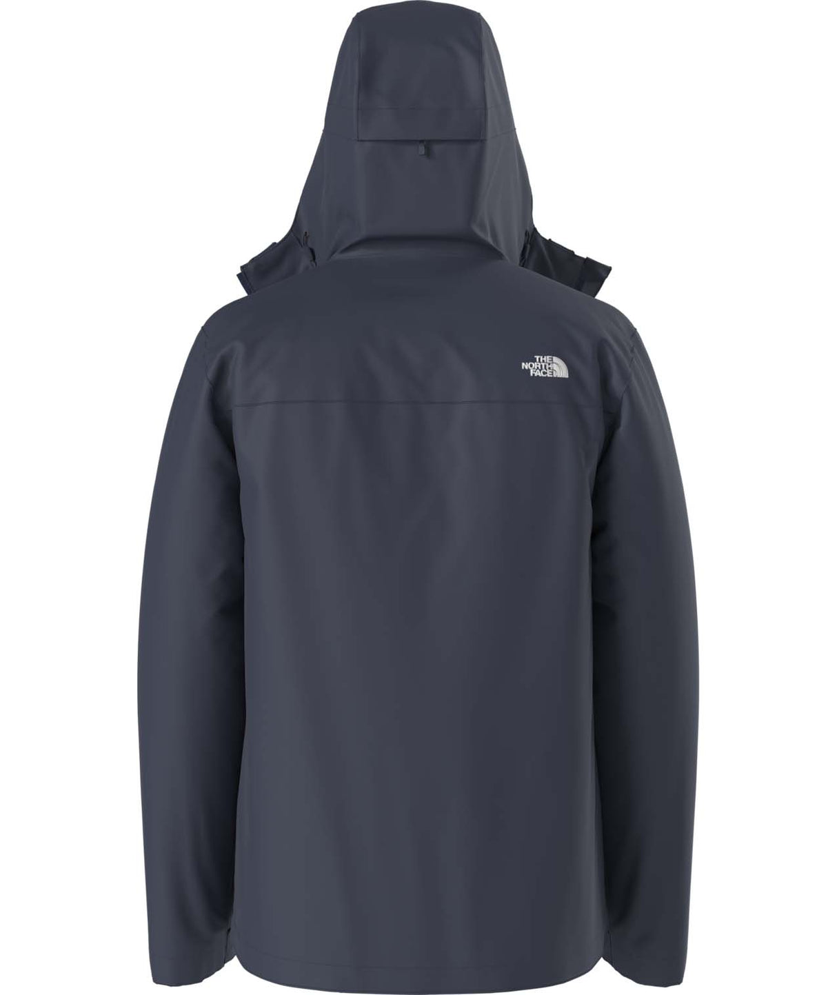 MCartoMonoTriclimateHoodedJacket-Dark blue jacket with hood on a white background