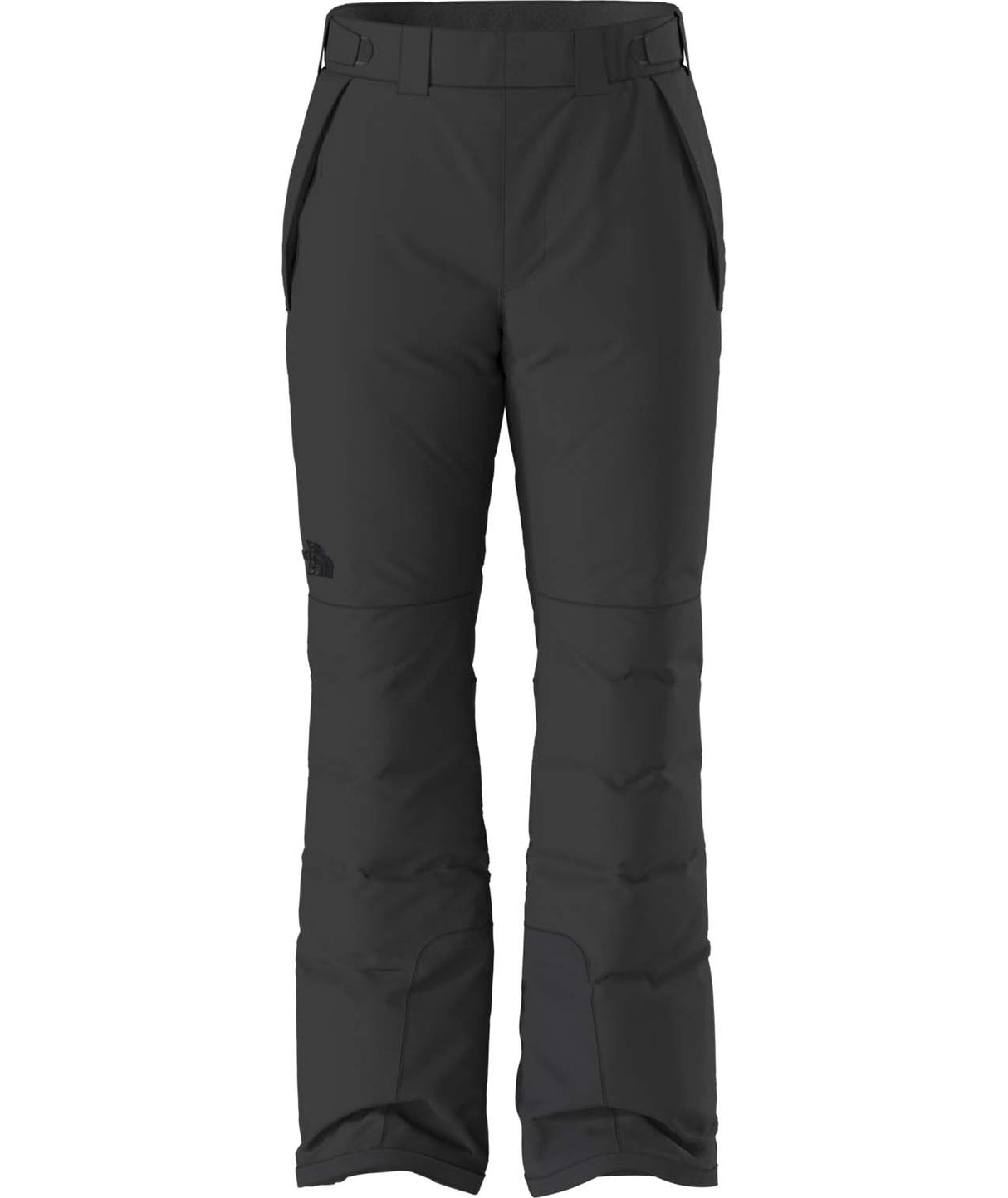 MDescenditPant-Black snow pants on a white background