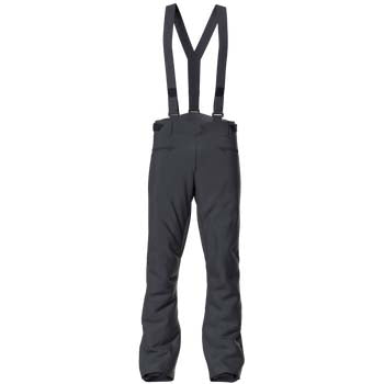 MEdgeInsulatedPant-Black snow pants on a white background