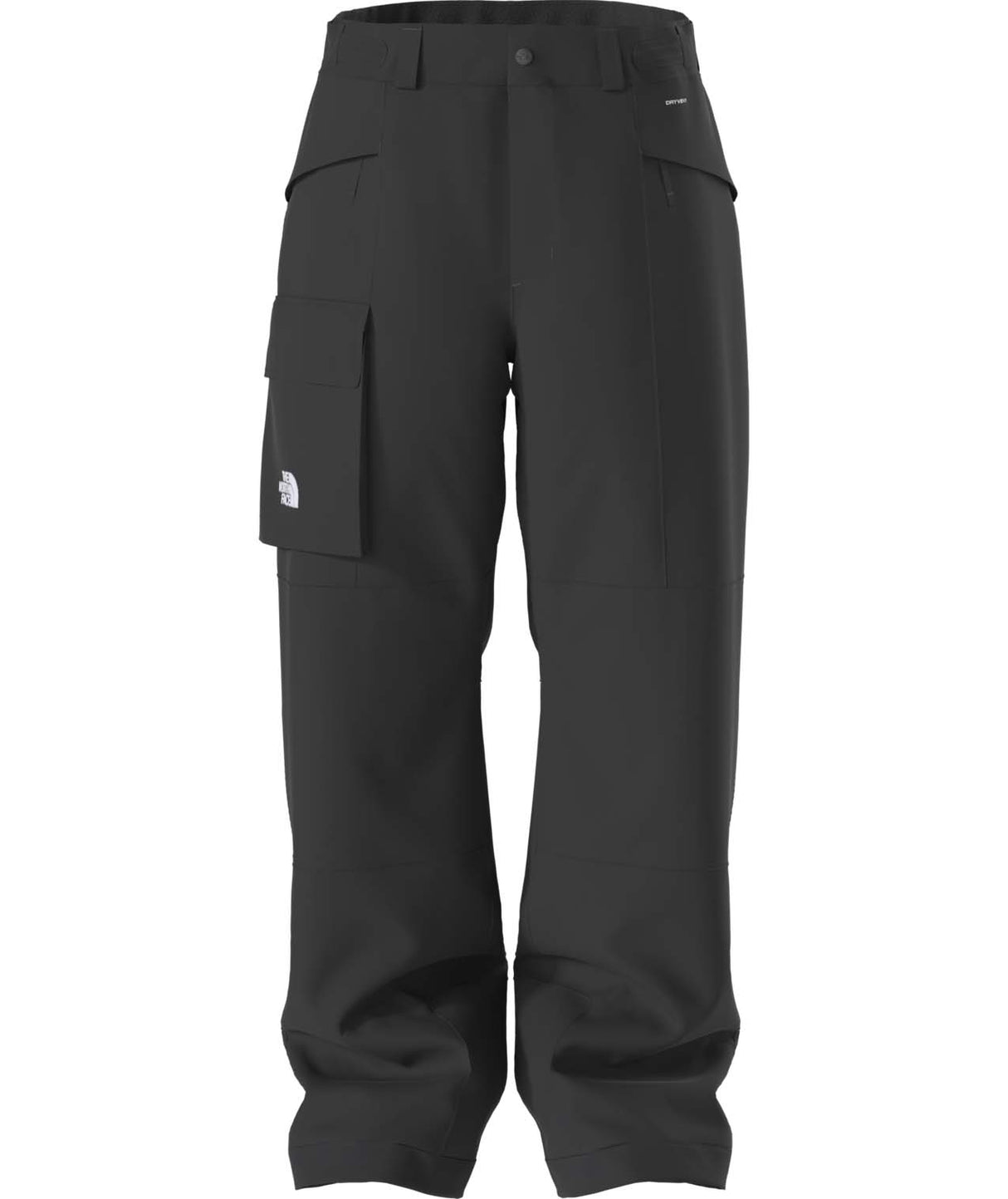 MFreedomPant-Black pants with a brand logo on a white background