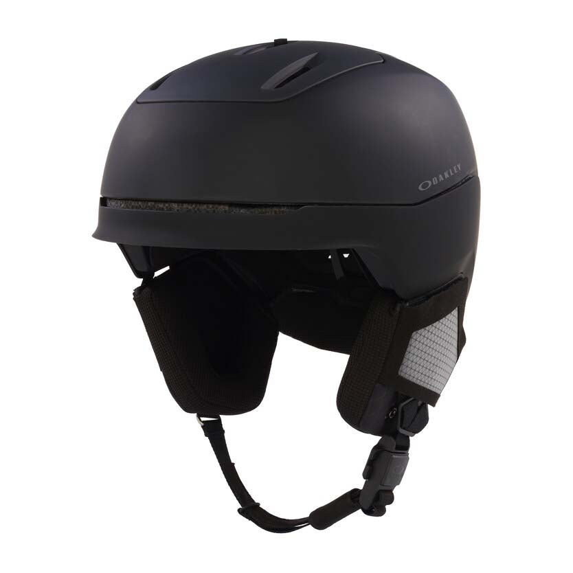 MOD5MIPS-Black helmet with a brand logo on a white background